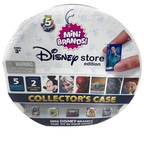 Zuru 5 Surprise Mini Brands! Collector's Case -‎ Disney Store Edition NEW
